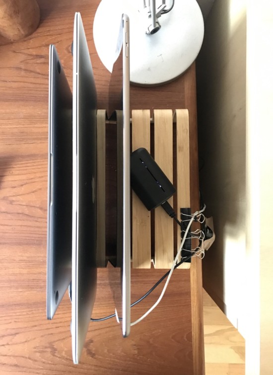 IKEA Rimforsa DIY Bamboo Tablet + Laptop holder