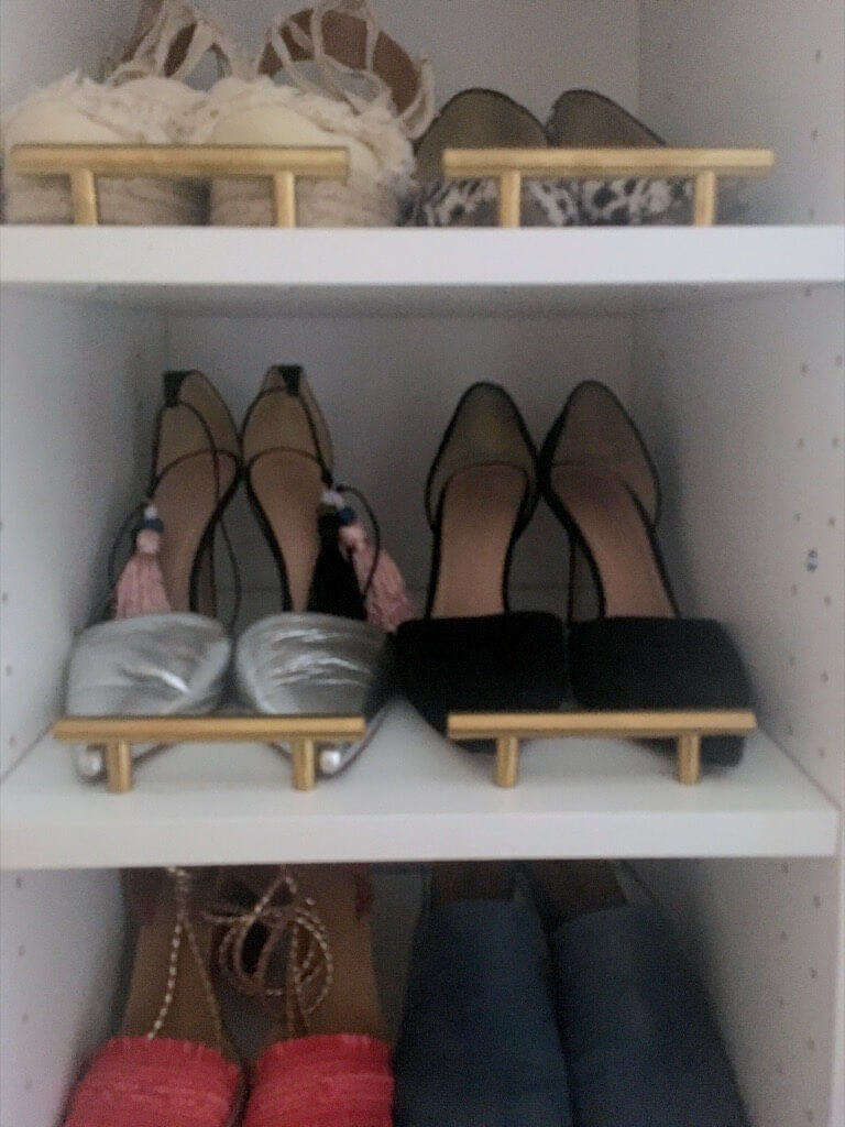 DIY Shoe cabinet tall and narrow for the entryway